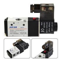 0,15-0,8MPa Solenoidinis vožtuvas G 1/4 1 vnt. DC 12V 3V210-08 1/4 PT Oras Pneumatinis
