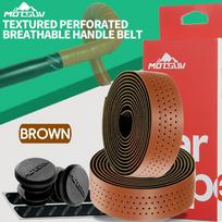 Anti-Slip Bicycle Handle Belt Straps PU+EVA With 2 Plugs Durable Handle Bar Wrap Straps