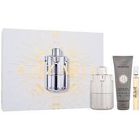Dovanų rinkinys Azzaro Wanted Eau de Parfum 100 ml + kelioninis purškiklis 10 ml + dušo gelis 75 ml