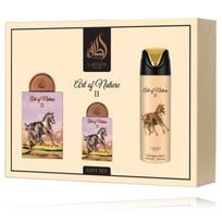 Dovanų rinkinys Lattafa Art of Nature II Unisex EDP citrusinis medienos kvapas