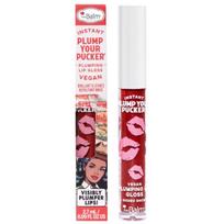 Lūpų blizgis theBalm Instant Plump Your Pucker Rodeo Show Red aukšto blizgesio putlinantis