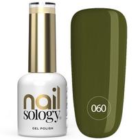 Gelinis nagų lakas Clavier Nailsology 060 I Olive You, ilgai išliekantis hibridinis, alyvuogių žalios spalvos, lengvai tepamas