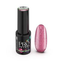 Hibridinis nagų lakas Excellent PRO 100 Rosy Twinkle, be HEMA, atspindintis „cat eye“ efektas
