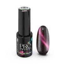 Hibridinis nagų lakas Excellent PRO 110 Ruby Gravity kačių akių efektas, be HEMA