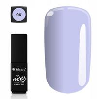 Hibridinis nagų lakas Silcare Flexy 96 Powder Candy Blue 4,5 g Ilgai išliekantis blizgesys