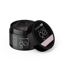 Polygel Excellent Pro statybinis gelis su tiksotropija, rausvai skaidrus, 15 g