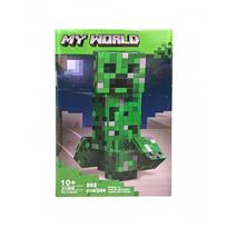 My World MINECRAFT CREEPER konstruktorius 665 dalių