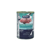 DR. CLAUDER'S veal&vegetables 400g konservai šunims kaulams ir sąnariams, Svoris 400 g