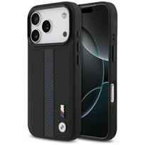 BMW M Perforated Stripe Logo MagSafe Case for iPhone 17 Pro - Blue