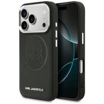 Karl Lagerfeld K Head Point Logo MagSafe Case for iPhone 17 Pro Max - Black