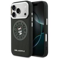 Karl Lagerfeld Point & Choupette Sketch MagSafe Case for iPhone 17 Pro Max - Black