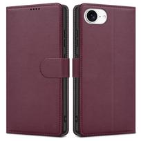 Dėklas Fancy Wallet Samsung S948 S26 Ultra tamsiai raudonas