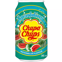 Gazuotas gaivusis gėrimas CHUPA CHUPS (WATERMELON), 345ml Gazuotas gaivusis gėrimas CHUPA CHUPS (WATERMELON), 345ml