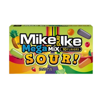 Kramtomi saldainiai MIKE AND IKE MEGA MIX (SOUR), 120g Kramtomi saldainiai MIKE AND IKE MEGA MIX (SOUR), 120g