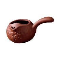 Keramikinis arbatinukas Kyusu Kurobizen su sieteliu 160ml black