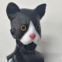 Unisex Helovino Karnavalo Siaubo Kaukė Cosplay Juokingas Gyvūno Galvos Apdangalas Latekso Gyvūno Kaukė Juokingi Siaubo Rekvizitai