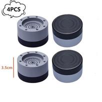 4Pcs Shock-absorbing Washing Machine Foot Pad Furniture Dampers Stand  Washing Machine Refrigerator 3.5CM