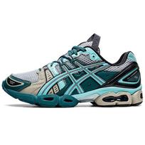 Kiko Kostadinov x ASICS UB3-S Gel Nimbus 9 Piedmont Grey Aruba Blue Unisex sportbačiai 1201A442-020 43.5