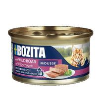 BOZITA Mousse Wild boar – šlapias kačių maistas – 85g