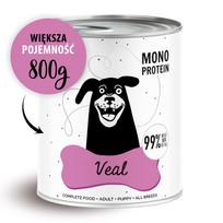 PAKA ZWIERZAKA Pepe Veal – drėgnas ėdalas šunims – 800g
