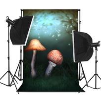 WCIC naujoji gotikinė magija miško fono audinio fotografija Fono audinys fono sienų dekoravimas foto audinys 100x150cm