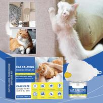 Calming Diffuser Set Pet Estrus Irritability Calming Liquid Multiple Cats Conflict Scratching45ml