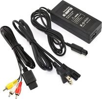 KINTAMOSIOS Srovės Maitinimo Adapteris Gamecube, AV Kompozitinis Kabelis Suderinamas su Gamecube NGC Konsole EU PLUG