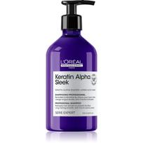 L’Oréal Professionnel Serie Expert Keratin Alpha Sleek šampūnas kad plaukai atrodytų glotnūs 500 ml
