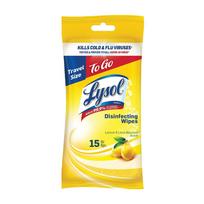 Antibakteriniai valymo servetėlės Citrinų ir Laimų žiedai x15 Lysol
