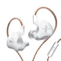 KZ EDX HIFI In Ear Ausinės Monitorius Ausinės „Pasidaryk pats“ ausinės 1DD ausinės Sportinio triukšmo mažinimas with mic balta