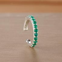 1PC Simple Metal Crystal Ear Cuff for Women Teens Gold Color Non Piercing Fake Cartilage Clip Earrings Statement Jewelry Gift