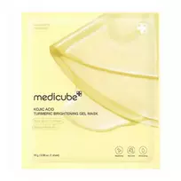 Medicube Kojic Acid Turmeric Brightening Gel Mask skaistinanti hidrogelio veido kaukė 28g