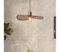 Eglo 44124 - pakabinamas šviestuvas ant laido SWABY 1xE27/60W/230V skersmuo 40 cm bronzinis
