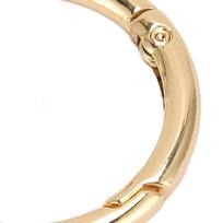 20pcs 40MM Spring O Rings Gold Spring Clasps Jewelry Tools Snap Clips  Purse Bag sidabras