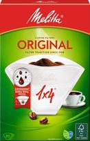 Kavos filtrai MELITTA 1x4/80, balti