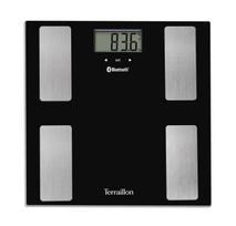 Svarstyklės TERRAILLON 15490 Smart Connect  Black, kūno analizatorius, KMI, Bluetooth, 180kg /100g.