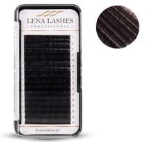 LENA LASHES Professional OMBRE Juodai Rudos C 0.07 Mix blakstienos