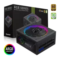 Gamemax Power Supply, 80 PLUS, Gold | RGB 850G | 850 W