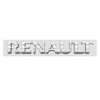 2026 Karštas Renault ratlankių dangteliams 3D ABS automobilio raidės Galinės bagažinės emblemos lipdukas Renault Megane 2 3 4 RS Grand Scenic Cl