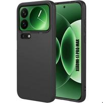 Case for Xiaomi 17 Pro Max, Soft Slim Lightweight Liquid Silicone Protection Anti-Scratch - Black