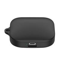 Minkštas silikoninis dėklas, skirtas „Redmi buds 5 Bluetooth“ ausinių priedai „Red mi Buds5“ apsauginis viso dangčio TPU apvalkalas Redmi buds 5 juoda