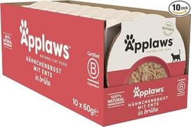 "Applaws Cat Tasty Sardine with Mackerel", mažas dubenėlis, (10 x 600 g)