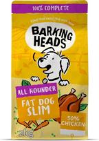 "Barking Heads" mažo kaloringumo sausas maistas šunims - "Fat Dog Slim" - 100 % natūralus, laisvai auginta vištiena be dirbtinių skonių, mažai riebalų, tinka sąnarių sveikatai, 2 kg