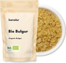 "Kamelur Organic Bulgur" (1 kg) kietieji kviečiai, auginami kontroliuojamoje ekologinėje žemdirbystėje
