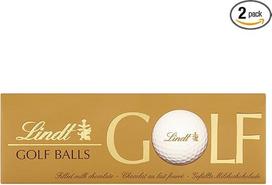 "Lindt" golfo kamuoliukai su pienišku šokoladu 110 g, 2 vnt.