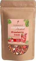 FLORAGOLD - Cold Brew Strawberry Fresh - Mocktail (ohne Alkohol) - Zuckerarm & Kalorienarm - Eistee