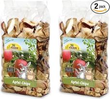 JR FARM obuolių traškučiai 80g (2 pakuotės)