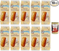 Mulino Bianco Plum Cake al cioccolato Cake Biscuits Jogurtas su šokolado drožlėmis Brioche 10 x 350 g + Italian Gourmet Polpa 400 g
