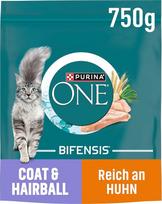 Purina ONE Bifensis Sausas kačių ėdalas su vištiena, gausus vištienos, 6 vnt. (6 x 750 g)