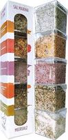 TERRAMAR MALLORCA - Sal Marina gurmaniškos druskos, 5 Maljorkos jūros druskos rinkiniai, kaip puikus prieskonių dovanų rinkinys Druskos rinkinys (5 x 60 g)